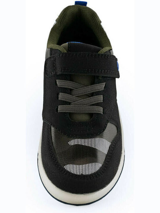 Kids Sneakers with Scratch Black