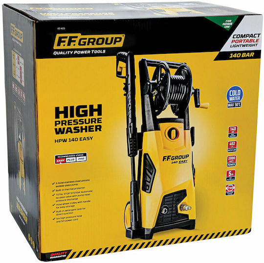 FFG HPW 140 Easy Pressure Washer Electric 2000W with Pressure 140bar