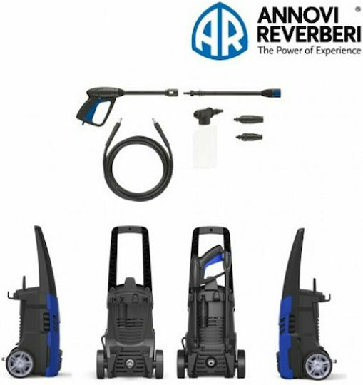 Annovi Reverberi 1 Series 143 Πλυστικό Ρεύματος 1500W με Πίεση 120bar και Μεταλλική Αντλία