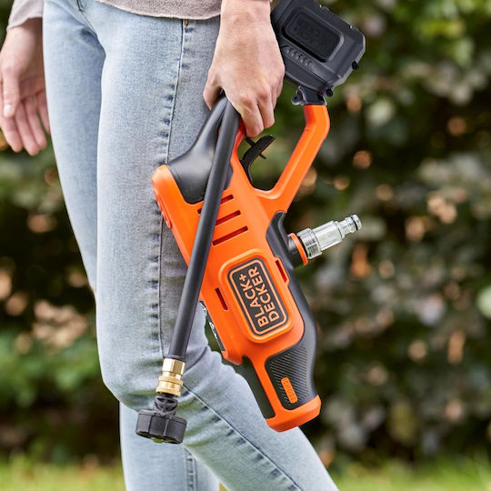 Black & Decker Hochdruckreiniger Batterie 18V Solo mit Druck 24bar