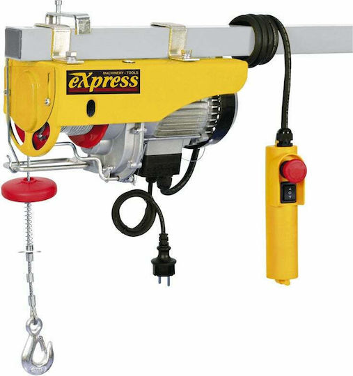 Express Electric Hoist XP 400/800 for Weight Load up to 800kg Yellow