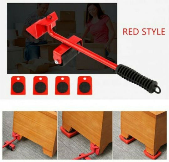 Furniture Lifter for Weight Load up to 70kg Red