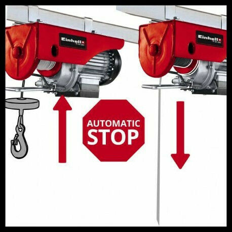 Einhell Electric Hoist TC-EH 250 for Weight Load up to 250kg Red