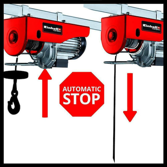 Einhell Electric Hoist ΤCEH 500-18 for Weight Load up to 500kg Red