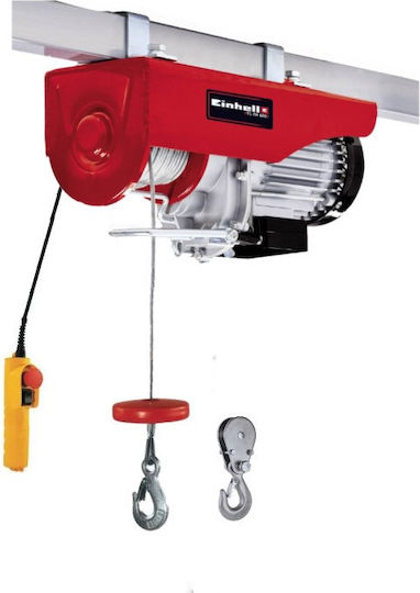 Einhell Ηλεκτρικό Παλάγκο TC-EH 600 για Φορτίο Βάρους έως 300kg σε Κόκκινο Χρώμα