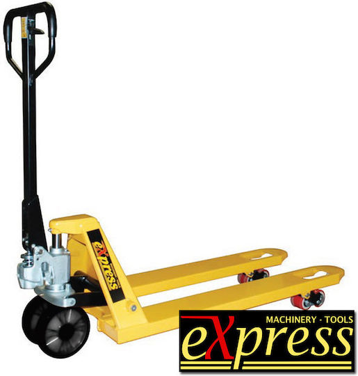 Express Παλετοφόρο SC25 για Φορτίο Βάρους έως 2.5t σε Κίτρινο Χρώμα