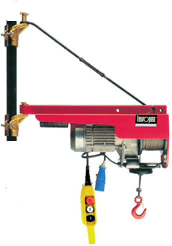 Plus Electric Hoist PA400A for Weight Load up to 400kg Red