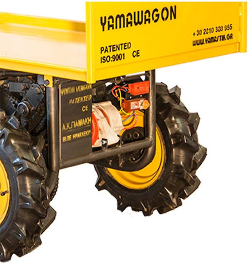 Yamastik Превозно средство Без двигател Yamawagon ΑΚ-010 за товар с тегло до 80кг в Жълт Цвят