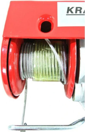 Kraft & Dele Elektrohebezeug for Load Weight up to 800kg in Rot Color