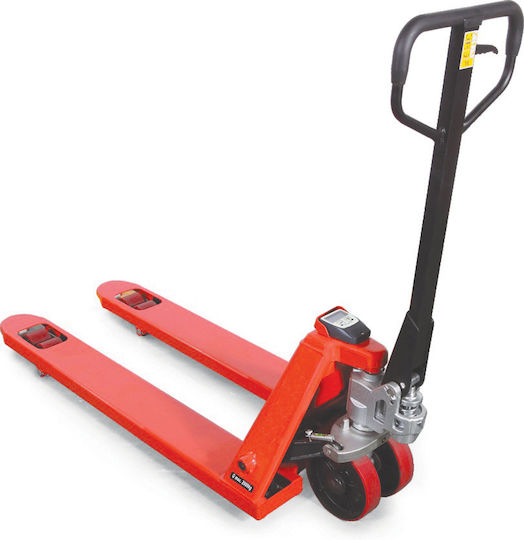 Maestro Palettenwagen 1150mm for Load Weight up to 2t in Rot Color