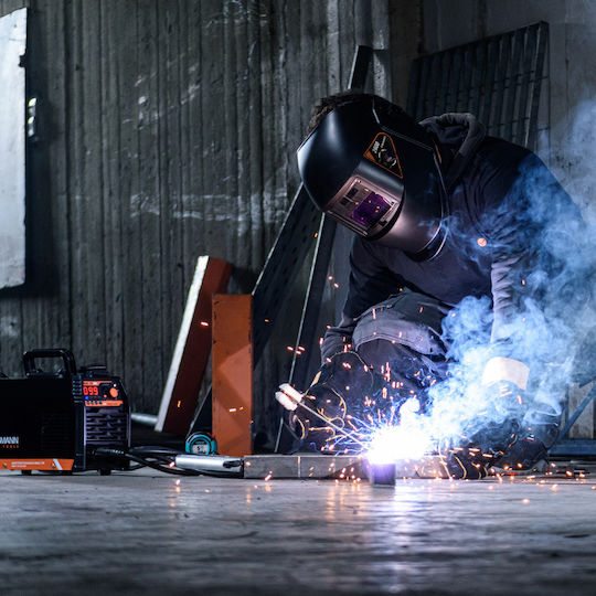Krausmann 2560 Welding Machine Inverter TIG / MMA with Maximum Welding Current 200A and Duty Cycle 40%