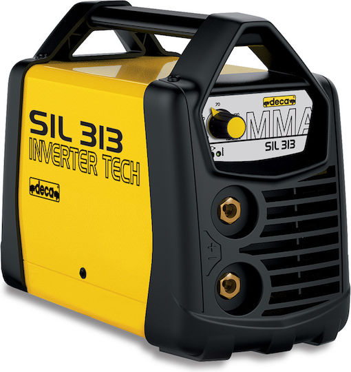Deca Sil 313 Ηλεκτροκόλληση Inverter MMA με Μέγιστο Ρεύμα Συγκόλλησης 130A και Κύκλο Εργασίας 15%