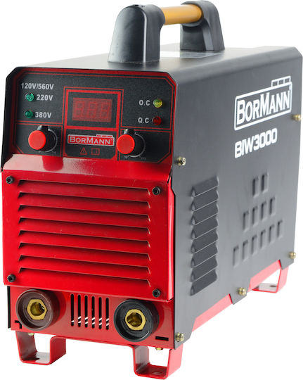 Bormann BIW3000 Schweißmaschine Wechselrichter MMA mit maximalem Schweißstrom 250A und Einschaltdauer 20%