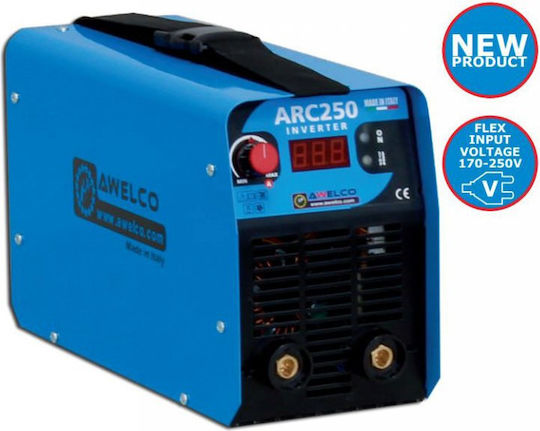 Awelco ARC 250 Welding Machine MMA with Maximum Welding Current 200A and Duty Cycle 60%