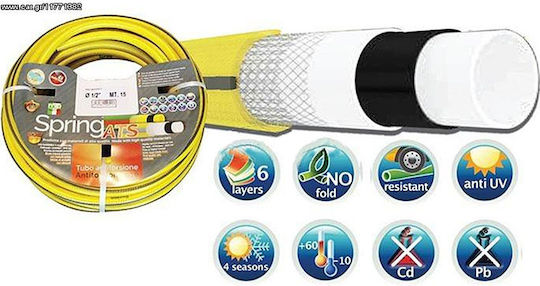 Spring Λάστιχо Поливане ATS 1/2" 15м