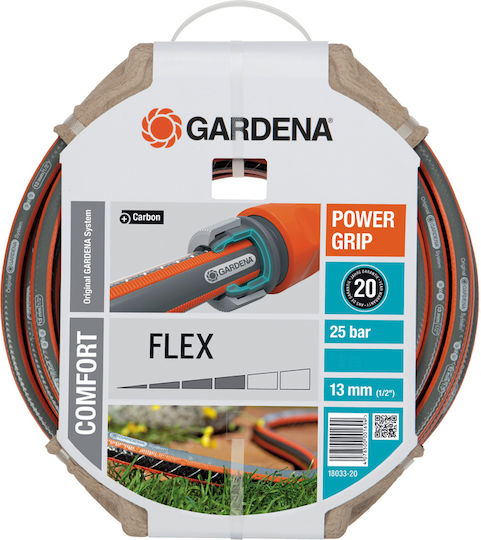 Gardena Comfort Flex Garden Hose Pipe Set 1/2 50m