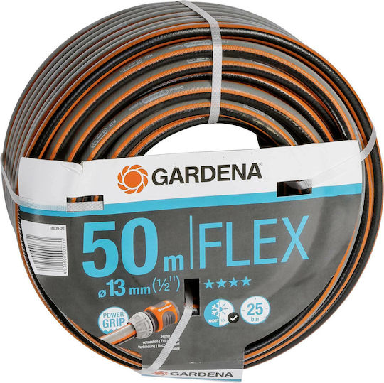 Gardena Comfort Flex Garden Hose Pipe Set 1/2 50m