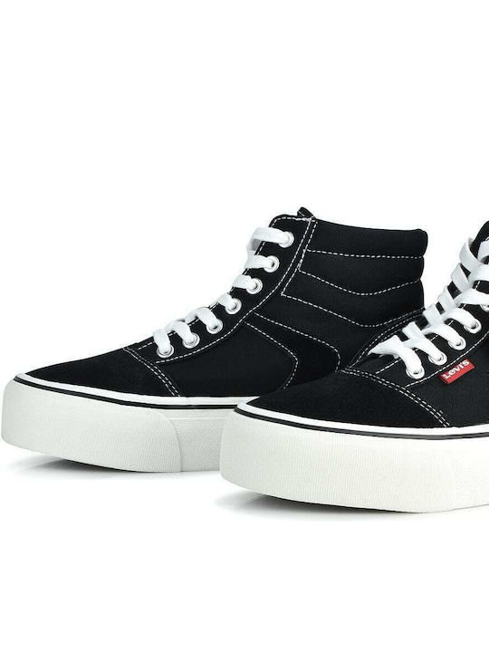 Philadelphia Kinder Sneakers Hoch Schwarz