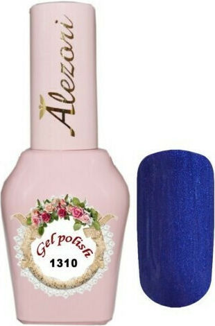 Alezori Classic Хибриден Лак за Нокти 1310 Iris Blue 15мл 1бр