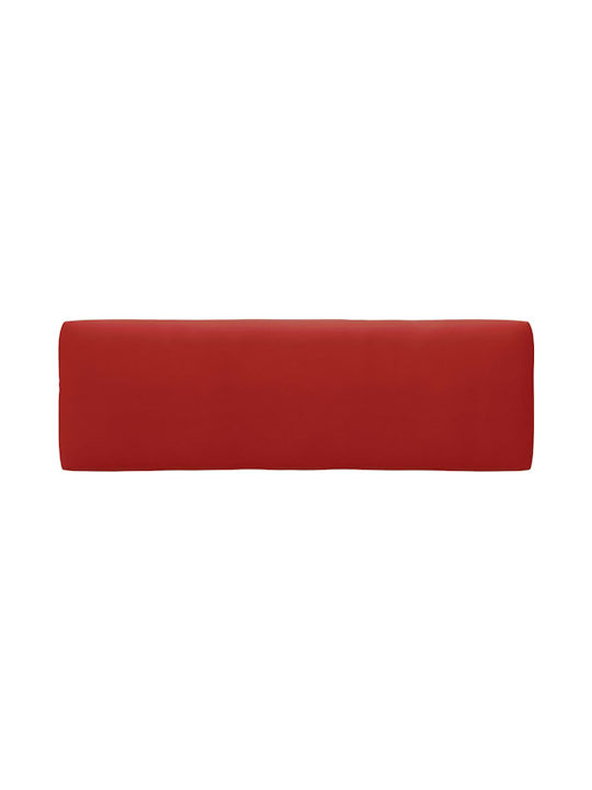 Zweisitziges Sofa Außenbereich aus Paletten mit Kissen 110x65x55cm
