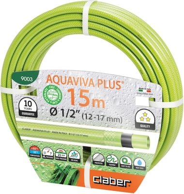 Claber Furtun de grădină Udare Aquaviva Plus 3/4" 25m