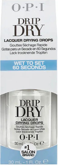 OPI Drip Dry Top Coat για Απλά Βερνίκια Quick Dry 9ml