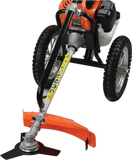 Kraft Zweitakt-Benzinmotor Mit Rädern Freischneider 3hp 12kg