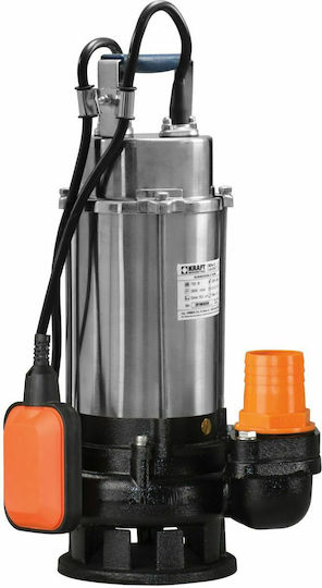 Kraft CMDm-15 Μονοφασική Αντλία Ακαθάρτων / Λυμάτων 1hp με Φλοτέρ 63547