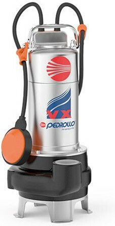 Pedrollo VXm 10/35-N Single-phase Pump Waste Water / Sewage 1hp 48SGV91A0A1