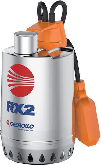 Pedrollo RXm 2 Μονοφασική Αντλία Ακαθάρτων / Λυμάτων 0.5hp με Φλοτέρ 100210