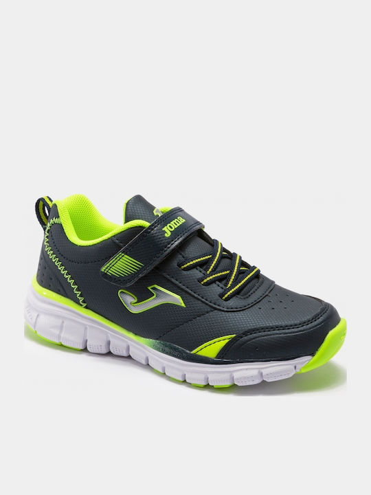 Tempo Kids Sneakers with Scratch Navy Blue