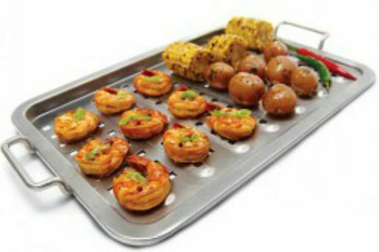 Broil King Grill Cooking Utensil Baking Pan Stainless Steel