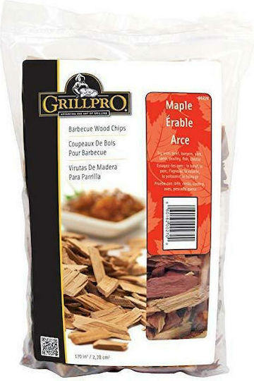 GrillPro Chips Ξύλου Καπνίσματος για Ψησταριά με Άρωμα Σφένδαμου 800gr