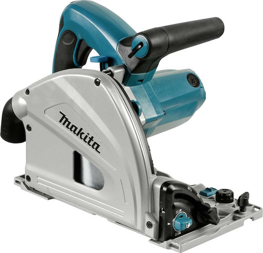 Makita Plunge Circular Saw 1300W with Speed Control and with Dust Extraction System