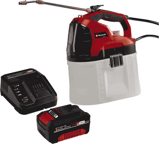 Einhell GE-WS 18/75 Li-Solo Ψεκαστήρας Προπιέσεως 18V Solo Μπαταρίας με Χωρητικότητα 8.2lt 3.5bar σε Κόκκινο χρώμα