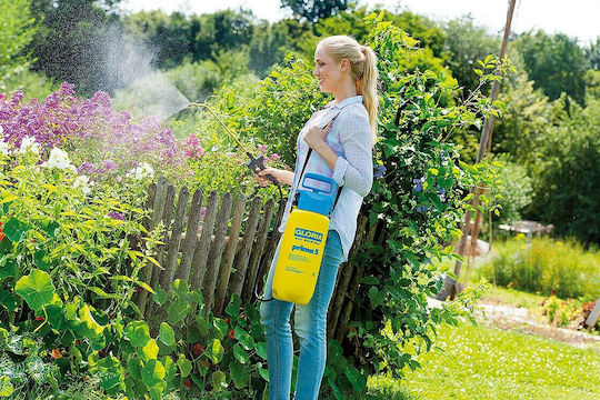 Gloria Prima 5 Pressure Sprayer with Capacity 5lt 3bar in Yellow color