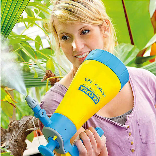 Gloria Hobby 125 Pressure Sprayer with Capacity 1.25lt 3bar in Yellow color