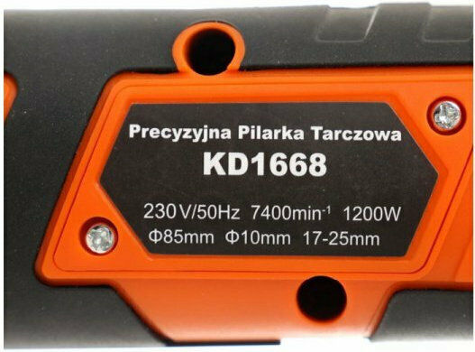 Kraft & Dele KD1668 Δισκοπρίονο 1200W