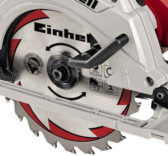 Einhell TE-CS 165 Δισκοπρίονο 1200W με Σύστημα Αναρρόφησης