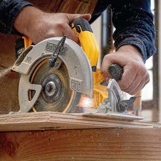 DEWALT DCS570P2 Circular Saw Brushless 18V 2x5Ah with Dust Extraction System