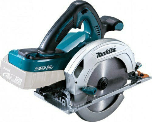 Makita DHS710Z Δισκοπρίονο 18V Solo με Σύστημα Αναρρόφησης