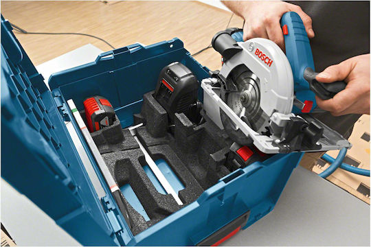 Bosch GKS 18V-57 G Δισκοπρίονο 18V Solo με Σύστημα Αναρρόφησης