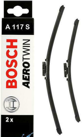 Bosch Aerotwin A117S Front Set Car Wiper Blades 650mm/550mm