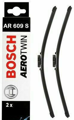 Bosch Aerotwin Retro AR609S Front Set Car Wiper Blades 600mm