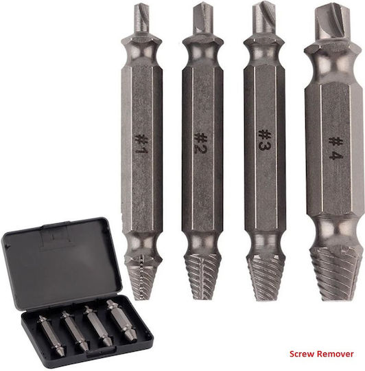 Speed Out Puller Set for Screws 4pcs