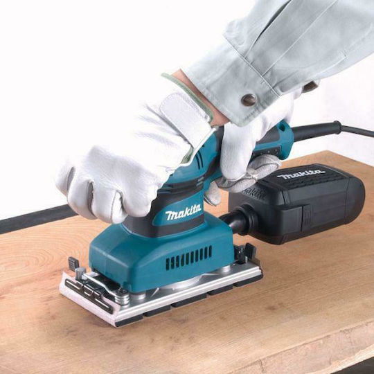 Makita Παλμικό Τριβείο 190W με Ρύθμιση Ταχύτητας και με Σύστημα Αναρρόφησης