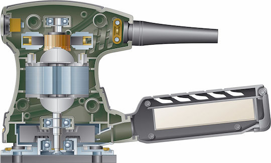 Metabo FSX 200 Intec Exzenterschleifer 125mm Elektrisch mit Absaugsystem
