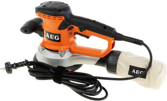 AEG Tools EX 150 ES Έκκεντρο Τριβείο Χούφτας 150mm Ρεύματος 440W με Ρύθμιση Ταχύτητας και με Σύστημα Αναρρόφησης