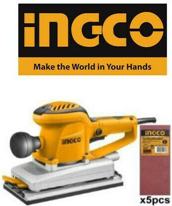 Ingco Electric Pulse Sander 350W with Suction System FS35028