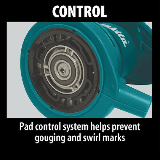 Makita Electric Eccentric Sander 123mm Electric 300W with Suction System